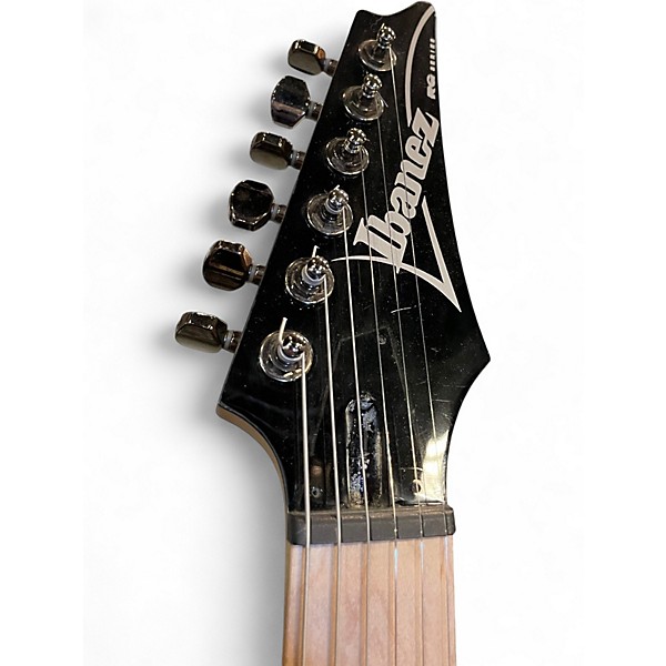 Used 2018 Ibanez rg421ahm Sapphire Blue Trans Solid Body Electric Guitar