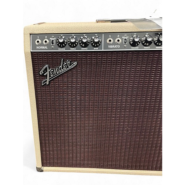 Used Fender Tone Master Twin Reverb 200W 2x12 Guitar Combo Amp