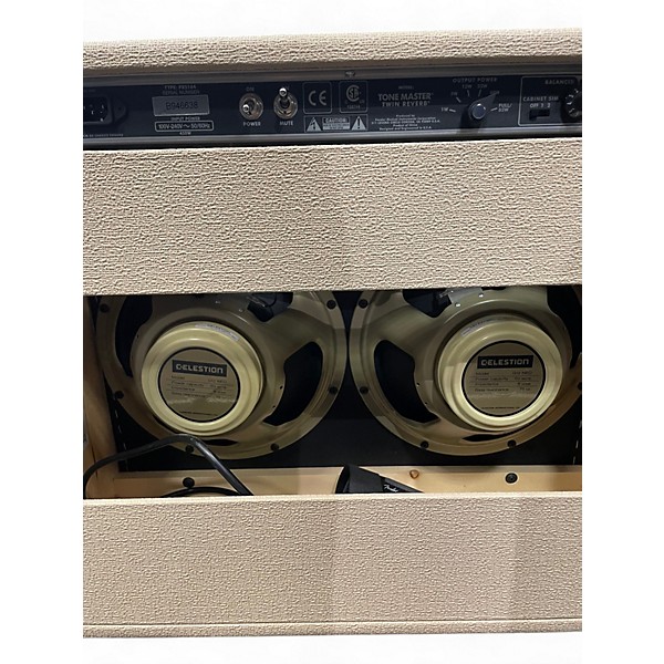 Used Fender Tone Master Twin Reverb 200W 2x12 Guitar Combo Amp