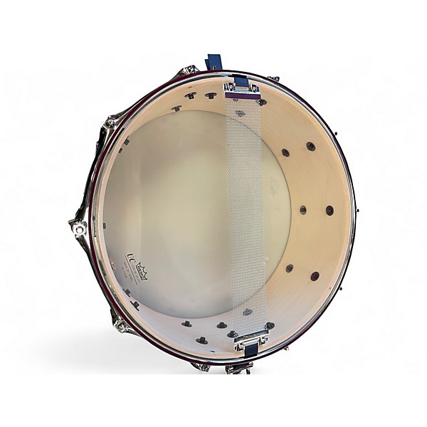 Used Yamaha 14X5.5 Stage Custom Snare White Drum