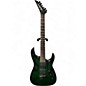 Used Jackson MG Series Dinky Green Black Fade Solid Body Electric Guitar thumbnail
