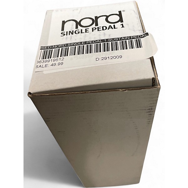 Used Nord Single Pedal 1 Sustain Pedal