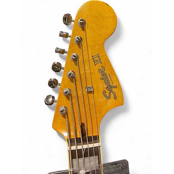 Used Squier Classic Vibe Bass VI Black Baritone Guitars