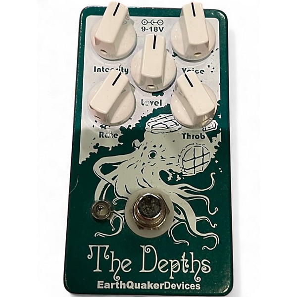 Used EarthQuaker Devices The Depths Optical Vibe Machine Effect Pedal