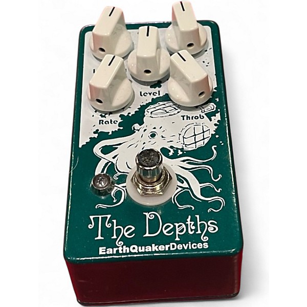 Used EarthQuaker Devices The Depths Optical Vibe Machine Effect Pedal