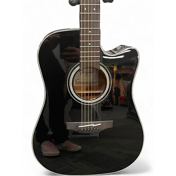 Used Takamine GD30CE BLACK Acoustic Electric Guitar