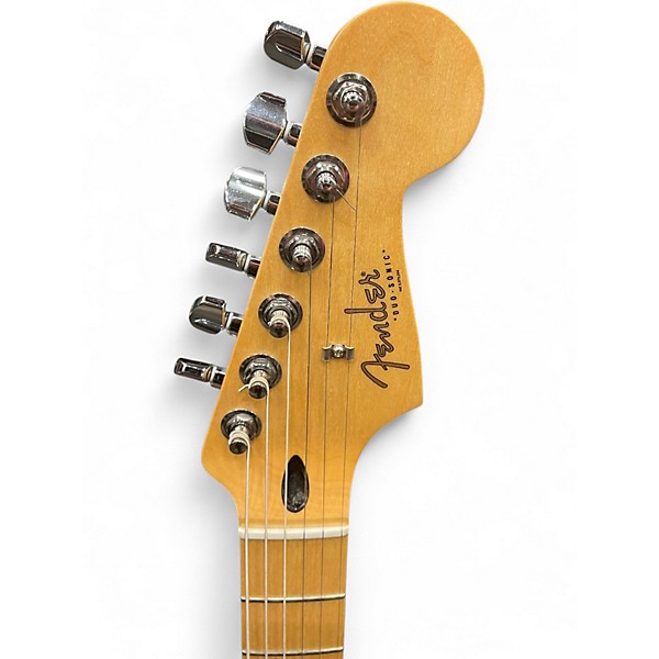 Used Fender Duo Sonic Orange Solid Body Electric Guitar