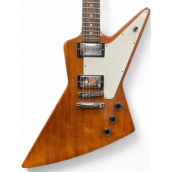 Used 2020 Gibson Explorer Natural Solid Body Electric Guitar