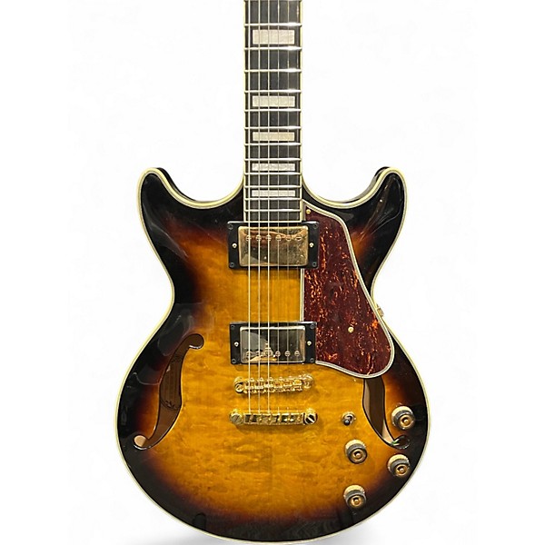 Used Ibanez AM93 Artcore Tobacco Burst Hollow Body Electric Guitar