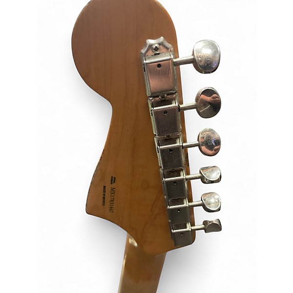 Used Fender Road Worn 1960s Jazzmaster 3 Color Sunburst Solid Body Electric Guitar