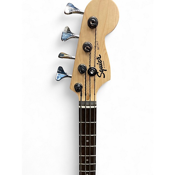 Used Squier Mini  BLACK Electric Bass Guitar