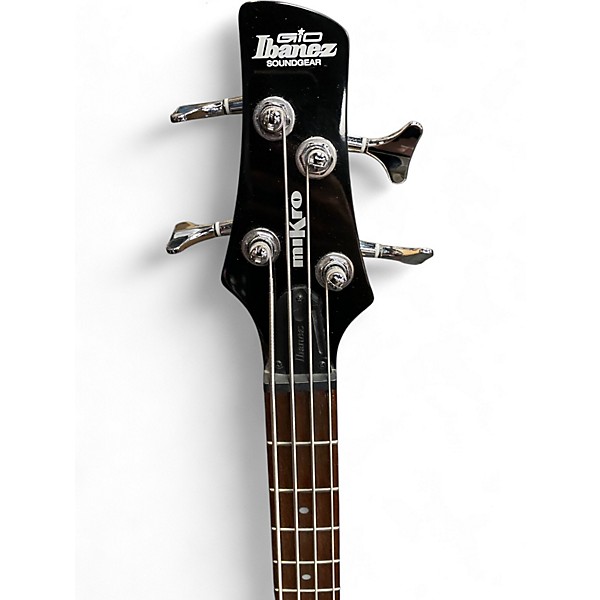 Used Ibanez GSRM20 Mikro Short Scale BLACK Electric Bass Guitar