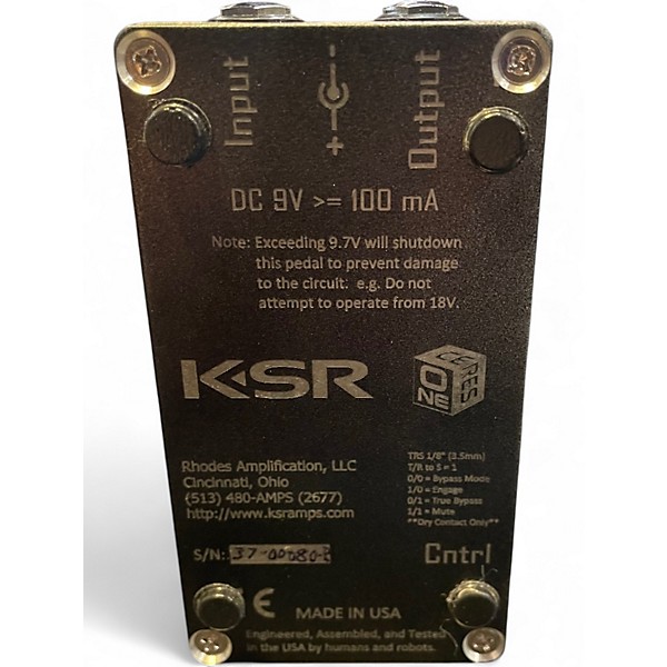 Used Ksr Ceres Guitar Preamp