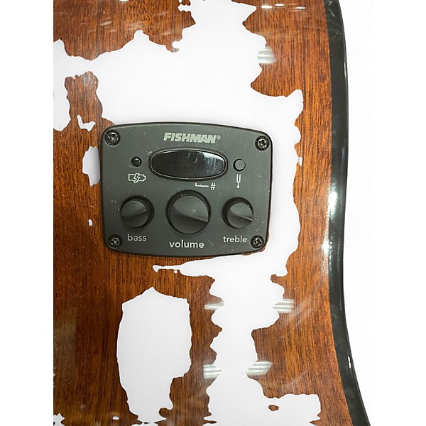 Used Fender CB-60SCE Natural Acoustic Bass Guitar