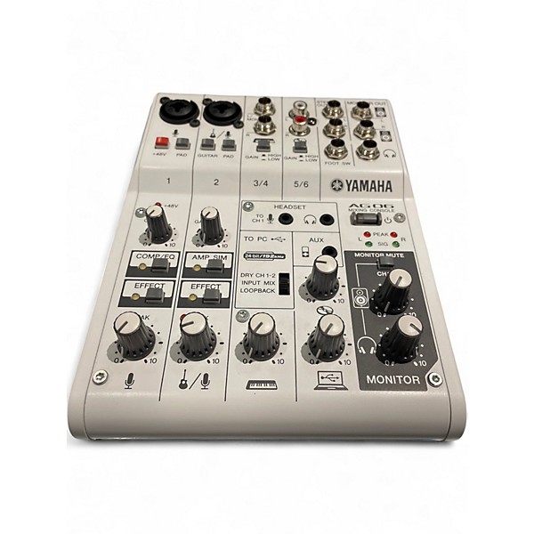 Used Yamaha AG06 Unpowered Mixer