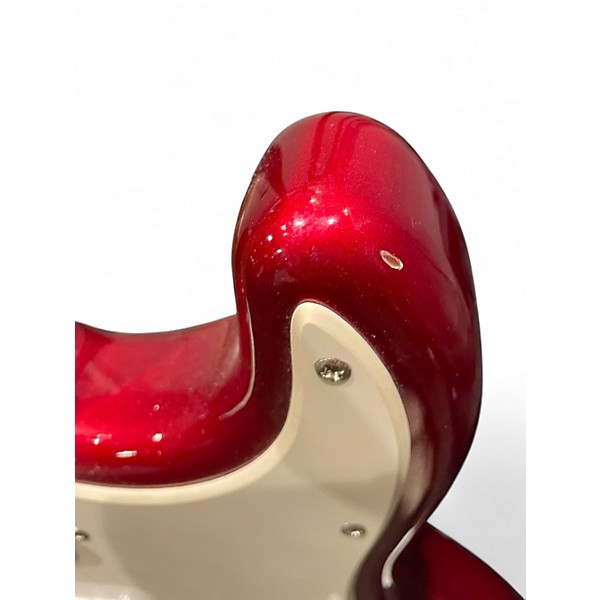 Used Squier Affinity Stratocaster Candy Apple Red Metallic Solid Body Electric Guitar