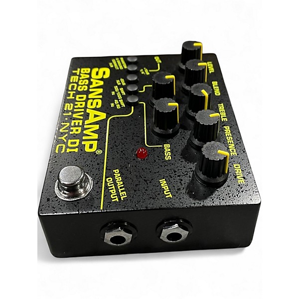 Used Tech 21 Sansamp PBDR Bass Driver DI V2 Bass Effect Pedal