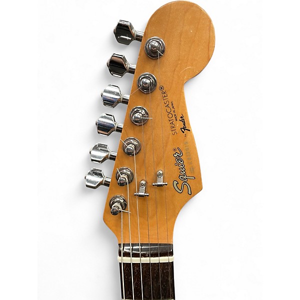 Vintage 1980s Squier Affinity Stratocaster Dakota Red Solid Body Electric Guitar