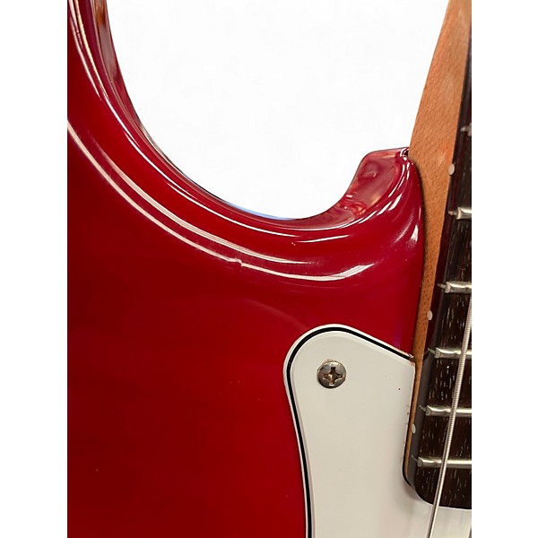 Vintage 1980s Squier Affinity Stratocaster Dakota Red Solid Body Electric Guitar