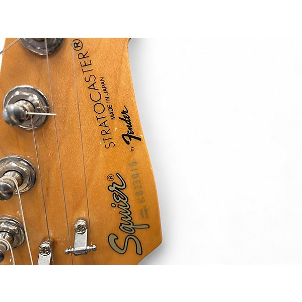 Vintage 1980s Squier Affinity Stratocaster Dakota Red Solid Body Electric Guitar