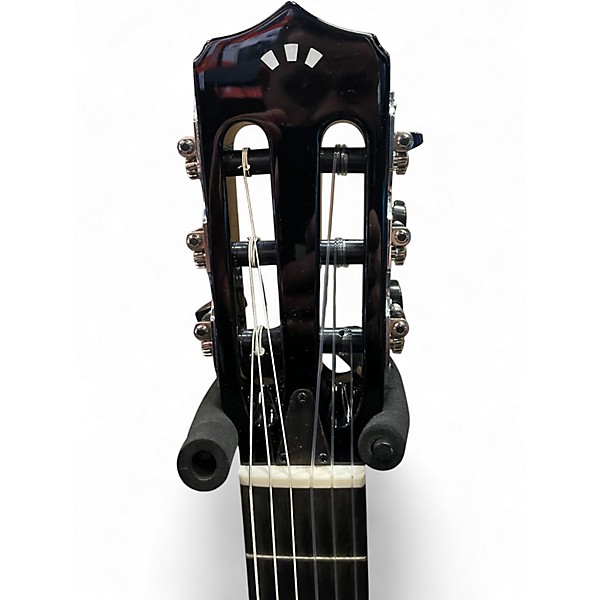 Used Cordoba STAGE NYLON QUILTED BLACK Classical Acoustic Electric Guitar