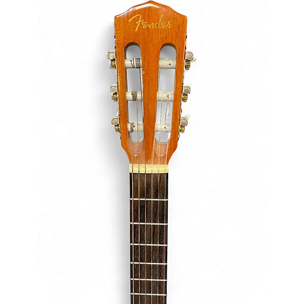 Used Fender esc105 Natural Classical Acoustic Guitar