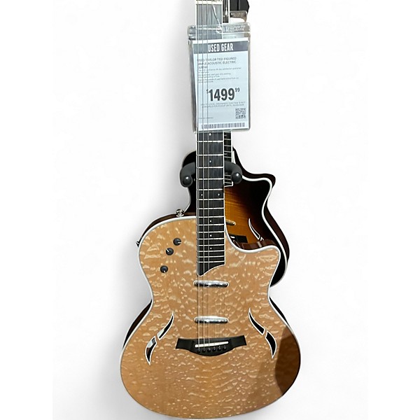 Used Taylor T5S1 FIGURED MAPLE Acoustic Electric Guitar