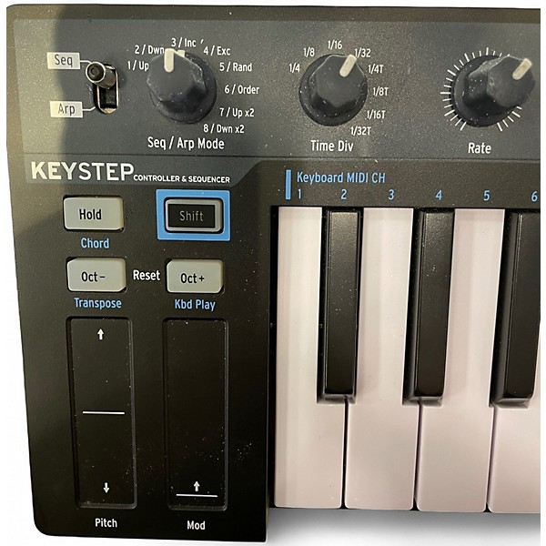 Used Arturia Keystep MIDI Controller