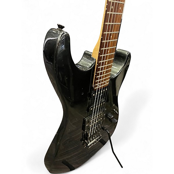 Used Squier STAGEMASTER Black Solid Body Electric Guitar