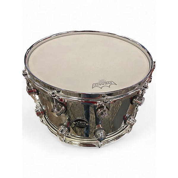 Used DW 8X14 Performance Series Steel Snare Chrome Drum