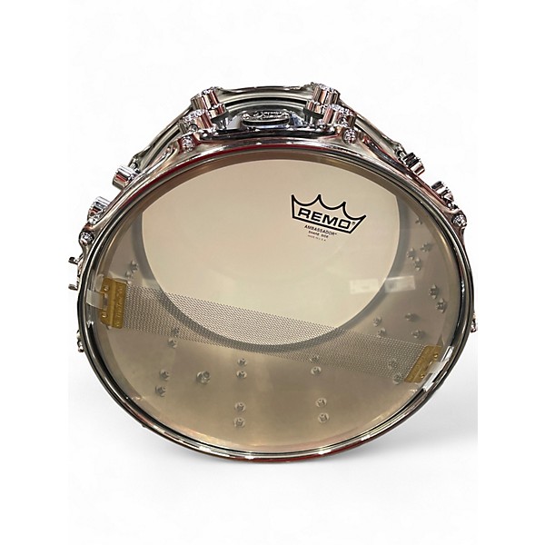 Used DW 8X14 Performance Series Steel Snare Chrome Drum