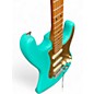Used Squier 40th Anniversary STRATOCASTER SATIN SEA FOAM GREEN Solid Body Electric Guitar
