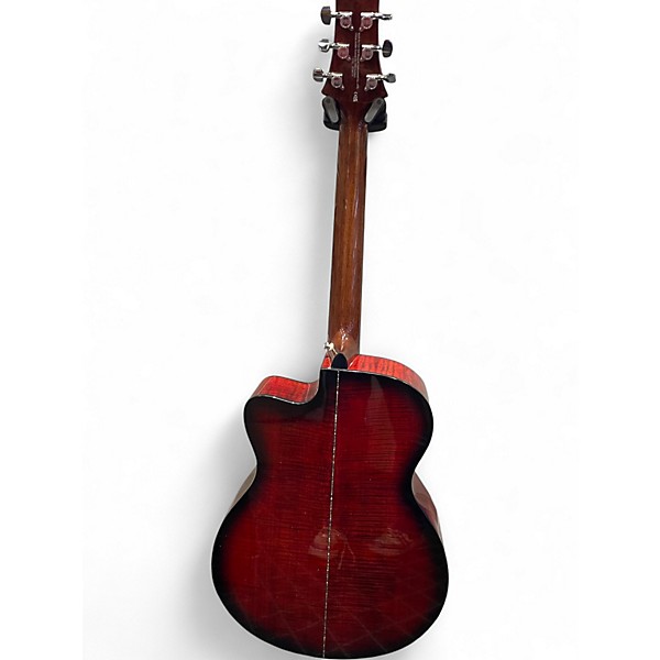 Used PRS ANGELUS A50E Red Acoustic Electric Guitar