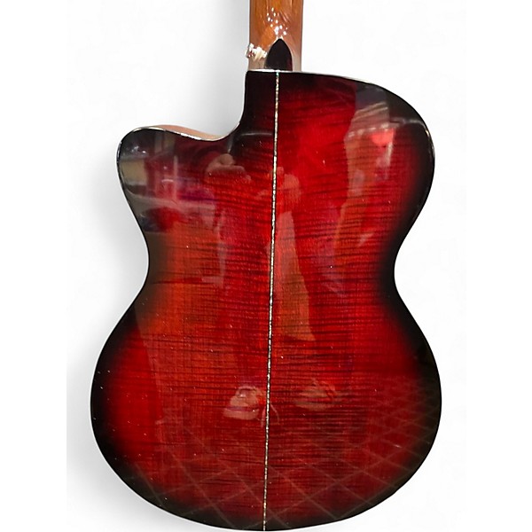 Used PRS ANGELUS A50E Red Acoustic Electric Guitar