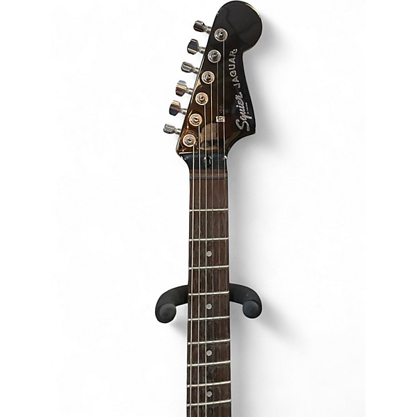 Used Squier CONTEMPORARY JAGUAR Blue Sapphire Solid Body Electric Guitar