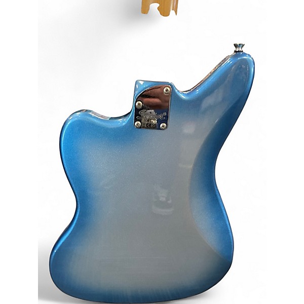 Used Squier CONTEMPORARY JAGUAR Blue Sapphire Solid Body Electric Guitar