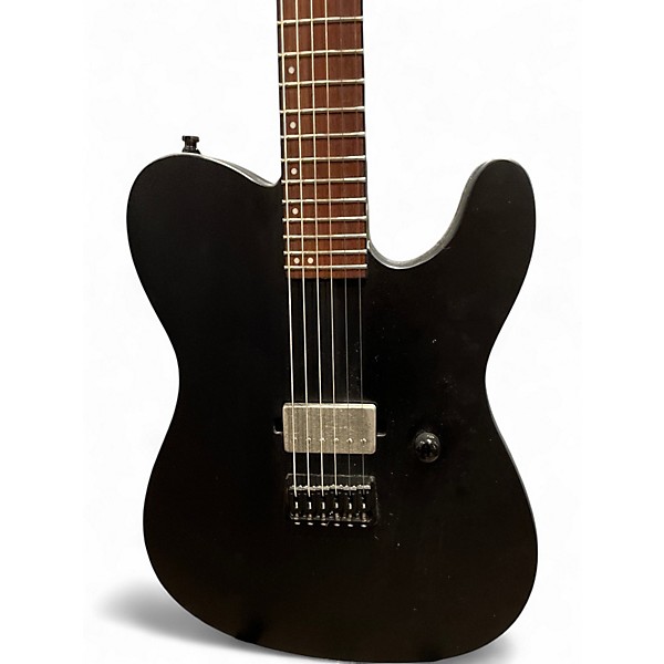 Used ESP LTD TE201 MATTE BLACK Solid Body Electric Guitar
