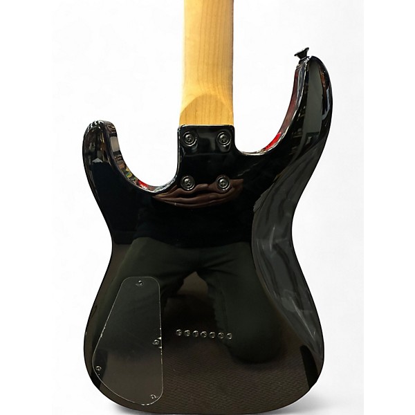 Used Jackson JS22-7 Dinky 7 String Black Solid Body Electric Guitar