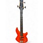 Used Mitchell MB100 Orange Electric Bass Guitar thumbnail