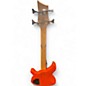 Used Mitchell MB100 Orange Electric Bass Guitar