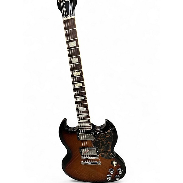 Used Gibson 1961 Reissue SG Tobacco Sunburst Solid Body Electric Guitar