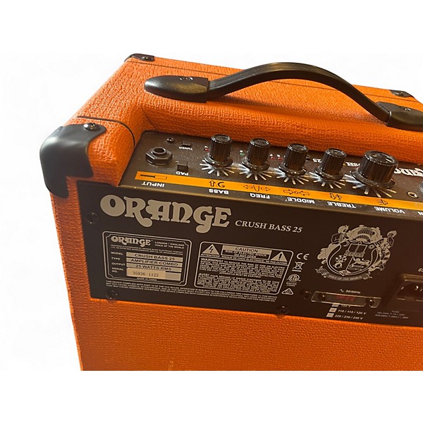Used Orange Amplifiers CRUSH BASS 25 Bass Combo Amp