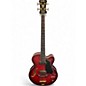 Used Ibanez AFB200 Red Electric Bass Guitar thumbnail