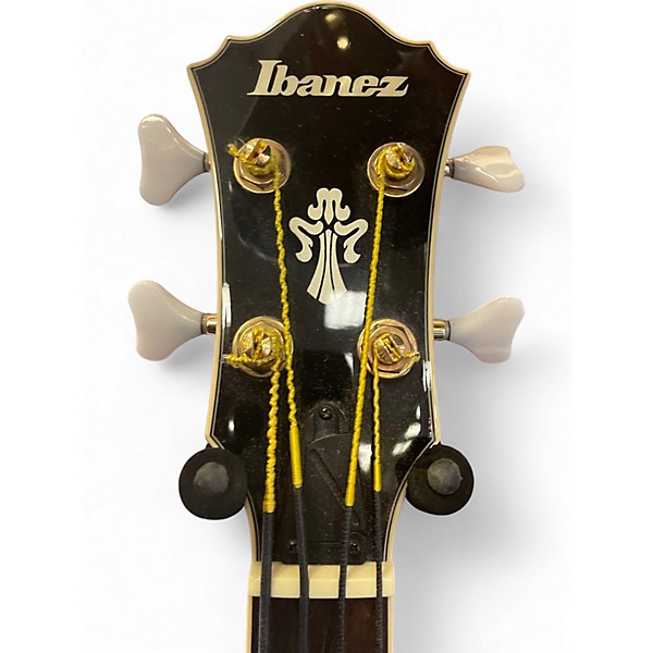 Used Ibanez AFB200 Red Electric Bass Guitar