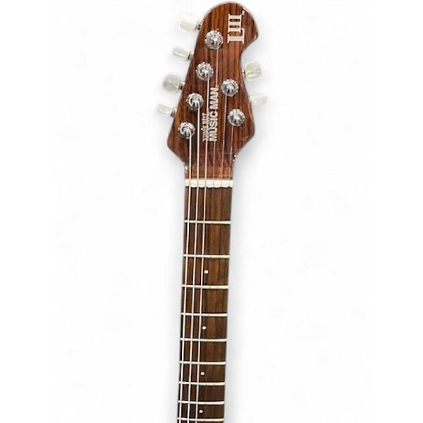 Used Ernie Ball Music Man Luke III Olive Gold Solid Body Electric Guitar