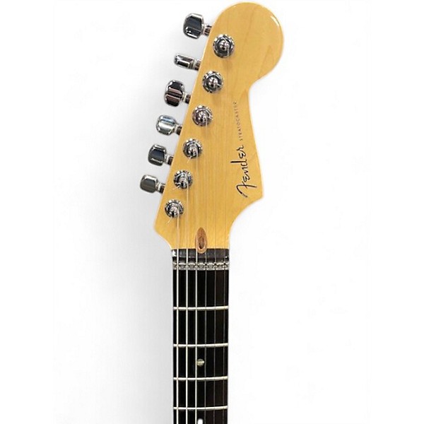 Used Fender American Deluxe Stratocaster FMT HSS Natural Solid Body Electric Guitar