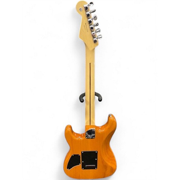 Used Fender American Deluxe Stratocaster FMT HSS Natural Solid Body Electric Guitar