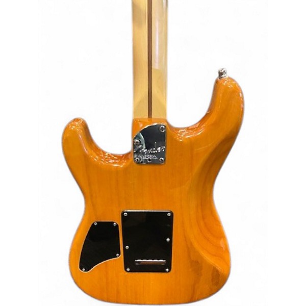 Used Fender American Deluxe Stratocaster FMT HSS Natural Solid Body Electric Guitar