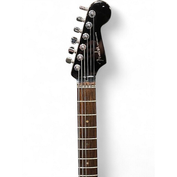 Used Fender FSR American Deluxe Stratocaster HSS Mahogany Candy Apple Red Solid Body Electric Guitar