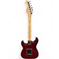 Used Fender FSR American Deluxe Stratocaster HSS Mahogany Candy Apple Red Solid Body Electric Guitar